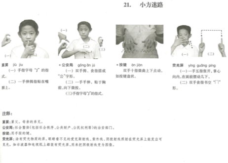 【中国手話】聋校手语词汇手册(4,5,6年级)