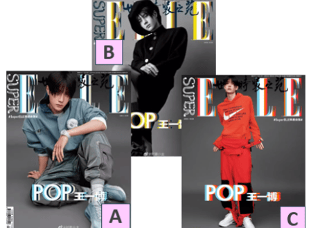【王一博】〔雑誌〕SuperELLE世界时装之苑2020年　  ※Ａ版、Ｂ版、C版のお好きな方をお選び頂けます。
