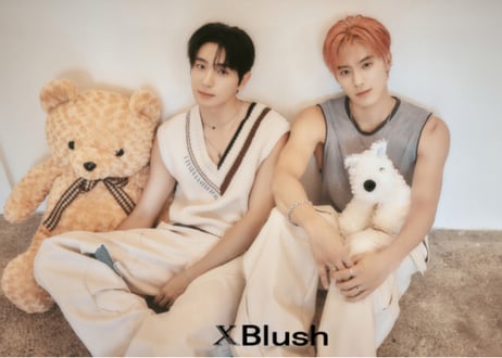 ◆受付終了しました◆【ヒョンジェ＆エリック(THE BOYZ )】XBlush  2024年 ≪特典付き≫  ※入荷日は現時点では未定です