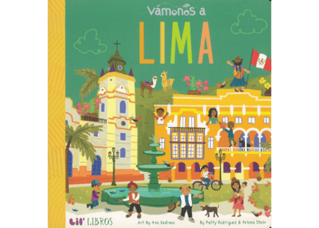 【 スペイン語絵本】Vámonos a LIMA  ※輸入書籍の為、輸送時のダメージや経年劣化が見られる場合がございます。