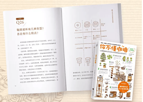 【イラスト付き解説本】你不懂咖啡（コーヒー「こつ」の科学）　著者：石脇智広