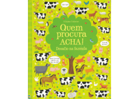 【ポルトガル語絵本】Quem procura ACHA!　〔訳アリ〕表紙にダメージ、キズ有り