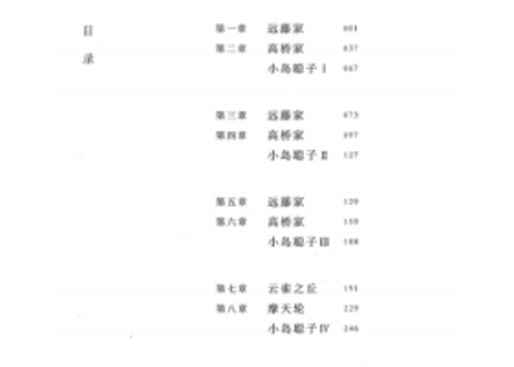 【小説】夜行摩天轮  (夜行観覧車)  　著：湊かなえ