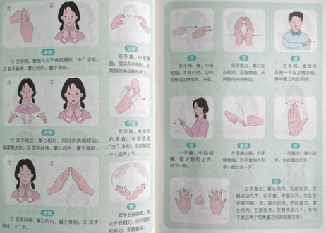 【中国手話】完全图解中国手语