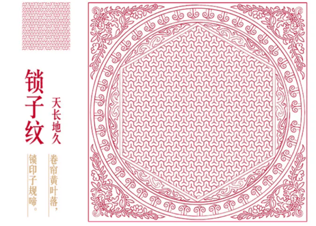 【中国文様】四时如意 国风纹样线描涂色集   ※輸送時のダメージや経年劣化が見られる場合がございます※