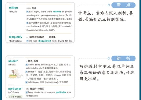 图解速记高中英语同步词汇 外研版