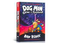 【英語/漫画】DOG MAN GRIME AND PUNISHMENT　※ハードカバー　※NYタイムズ紙のベストセラーランキングでも選ばれた大人気の「ドッグマンシリーズ」です。