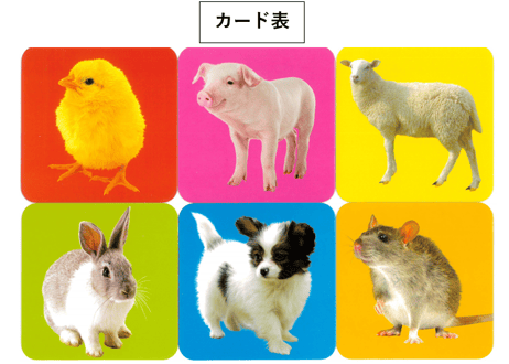 【２,３才向け】あそんで身につく学習セット　『中国語脳ドリルとフラッシュカード【２種類（すうじ と どうぶつ）】』のセット