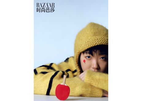 【孙颖莎(孫穎莎)】 时尚芭莎(時尚芭莎) Harper's BAZAAR 2024年10月 　※雑誌1冊のみ