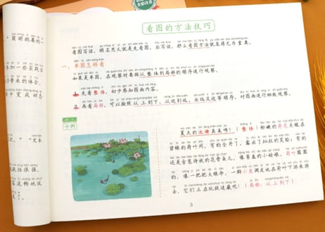 看图写话 二年级　※ピンイン付き※