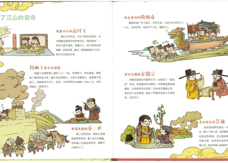 【イラスト付き解説本】100历史大人物  (中国历史名人100)