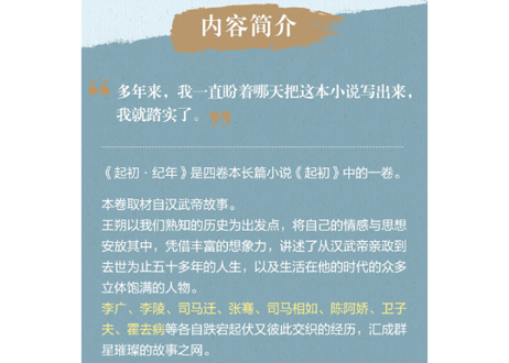 【小説】起初 纪年     著:王朔