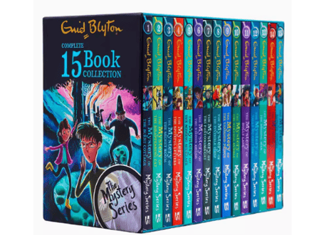 👆訳アリ値引き👆（商品箱にダメージ有り）【英語/物語】(15冊セット)The Mystery Series 著：Enid Blyton