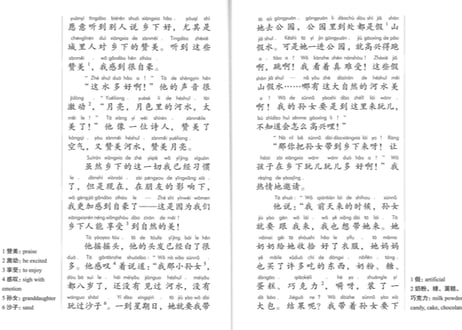 Graded Chinese Reader 1000 Words (HSK Level ４)　汉语分级阅读 1000词　新汉语水平考试HSK4级阅读 (HSK4級レベル）