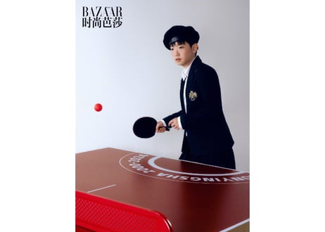 【孙颖莎(孫穎莎)】 时尚芭莎(時尚芭莎) Harper's BAZAAR 2024年10月 　※雑誌1冊のみ