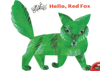 【英語】Hello, Red Fox（こんにちはあかぎつね!）※ソフトカバー　※「補色残像」の現象が楽しめてふしぎで楽しい絵本です！