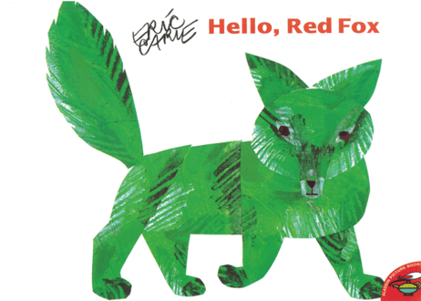 【英語】Hello, Red Fox（こんにちはあかぎつね!）※ソフトカバー　※「補色残像」の現象が楽しめてふしぎで楽しい絵本です！