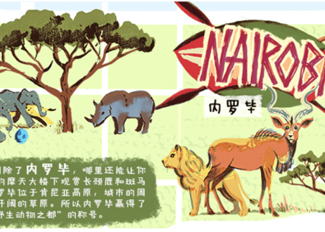 【イラスト付き解説本】环球旅行 世界首都之旅　(各国首都の旅)