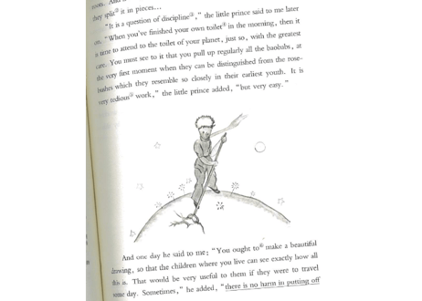 【小説：中国語・英語版(２冊セット)】小王子& THE LITTLE PRINCE（星の王子さま）著：アントワーヌ・ド・サン＝テグジュペリ　※中国語版と英語版の２冊セットです