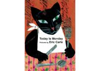 【英語】Today Is Monday　※厚くて丈夫なボードブック版です※