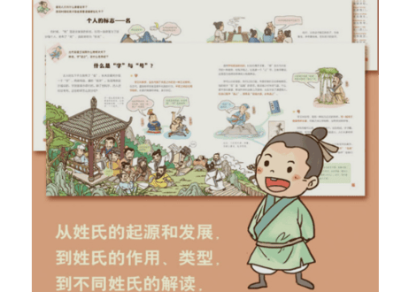 【イラスト付き解説本】我们的姓氏(我々の苗字)
