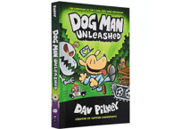 【英語/漫画】DOG MAN  UNLEASHED（ドッグマン 新たな敵あらわる! ） 　※ハードカバー　※NYタイムズ紙のベストセラーランキングでも選ばれた大人気の「ドッグマンシリーズ」です。