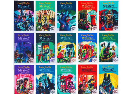 👆訳アリ値引き👆（商品箱にダメージ有り）【英語/物語】(15冊セット)The Mystery Series 著：Enid Blyton