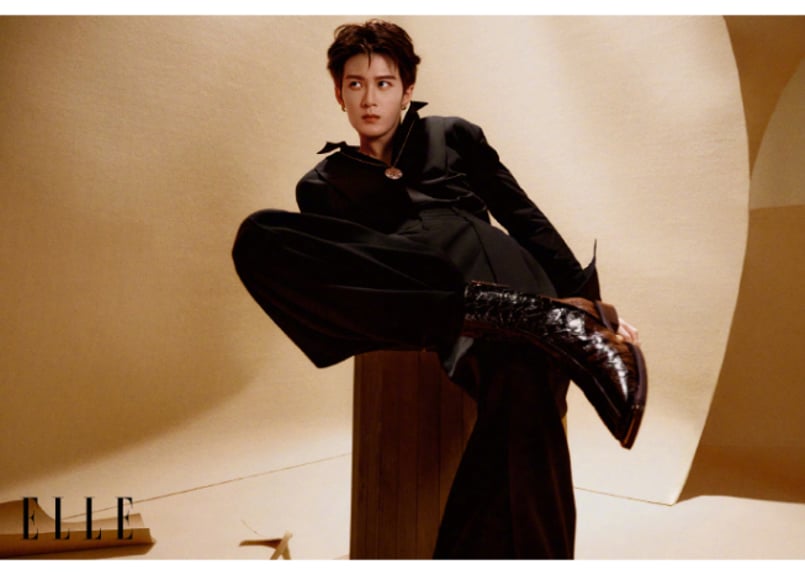 檀健次 タン・ジェンツー】ELLE世界时装之苑 2025年1月 | E'GA書店