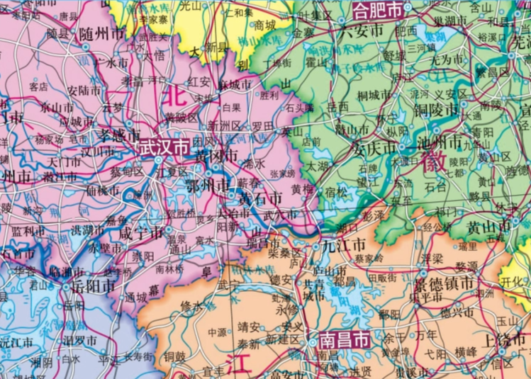地図ポスター(2枚セット)】中国＆世界地図（中国語表記）中国