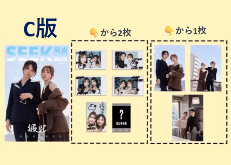 A版+B版+C版 seek 雑誌 風尚画報　彼時　加藤史帆& 森カンナ 616s79THKeL._UF350,350_QL50_.jpg