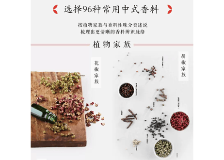 【香料百科】餐桌上的中式香料百科　※中華料理の香辛料が分かる１冊です