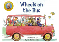 【英語】Wheels on the Bus　※厚くて丈夫なボードブック版です※