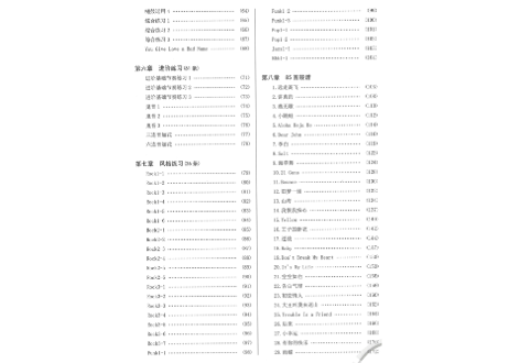 【楽譜・ドラム】简单易学 架子鼓