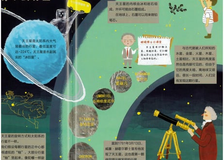 【イラスト付き解説本】大宇宙　宇宙についてカラフルなイラストとわかりやすい中国語で解説しています。宇宙好きの方や、中国語で宇宙について語ってみたい方におすすめです。
