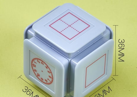 【学習グッズ】ほめ言葉ハンコ(6面)　教師用