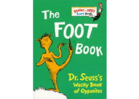 【英語】The Foot Book　※厚くて丈夫なボードブック版です※