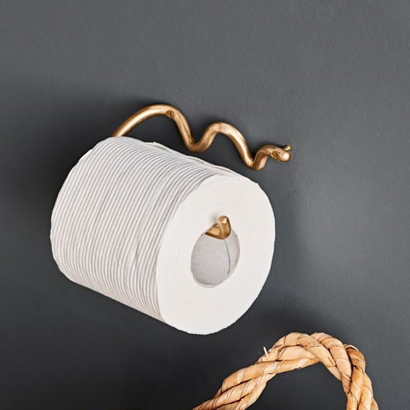 Ferm Living / Curvature toilet paper holder, br ファーム