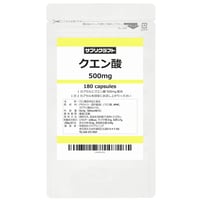 サプリクラフト クエン酸 カプセル (500) 1カプセルにクエン酸500㎎