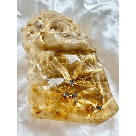 黄金タイチンルチル12.5mm/ルチルクォーツ