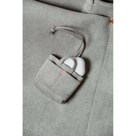 This is a(n) Ex. "Ultrasuede®"Miniature Base Tote Charm S/L