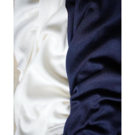 MAATEE&SONS Ex. WASHABLE SILK RIB TANK TOP