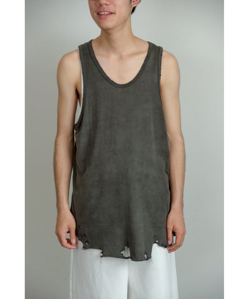 ANCELLM DAMAGE TANK TOP | MusterWerk