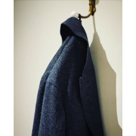 MAATEE&SONS Ex. TWEED HERRINGBORN 等半袖 DOUBLE BREASTED JACKET