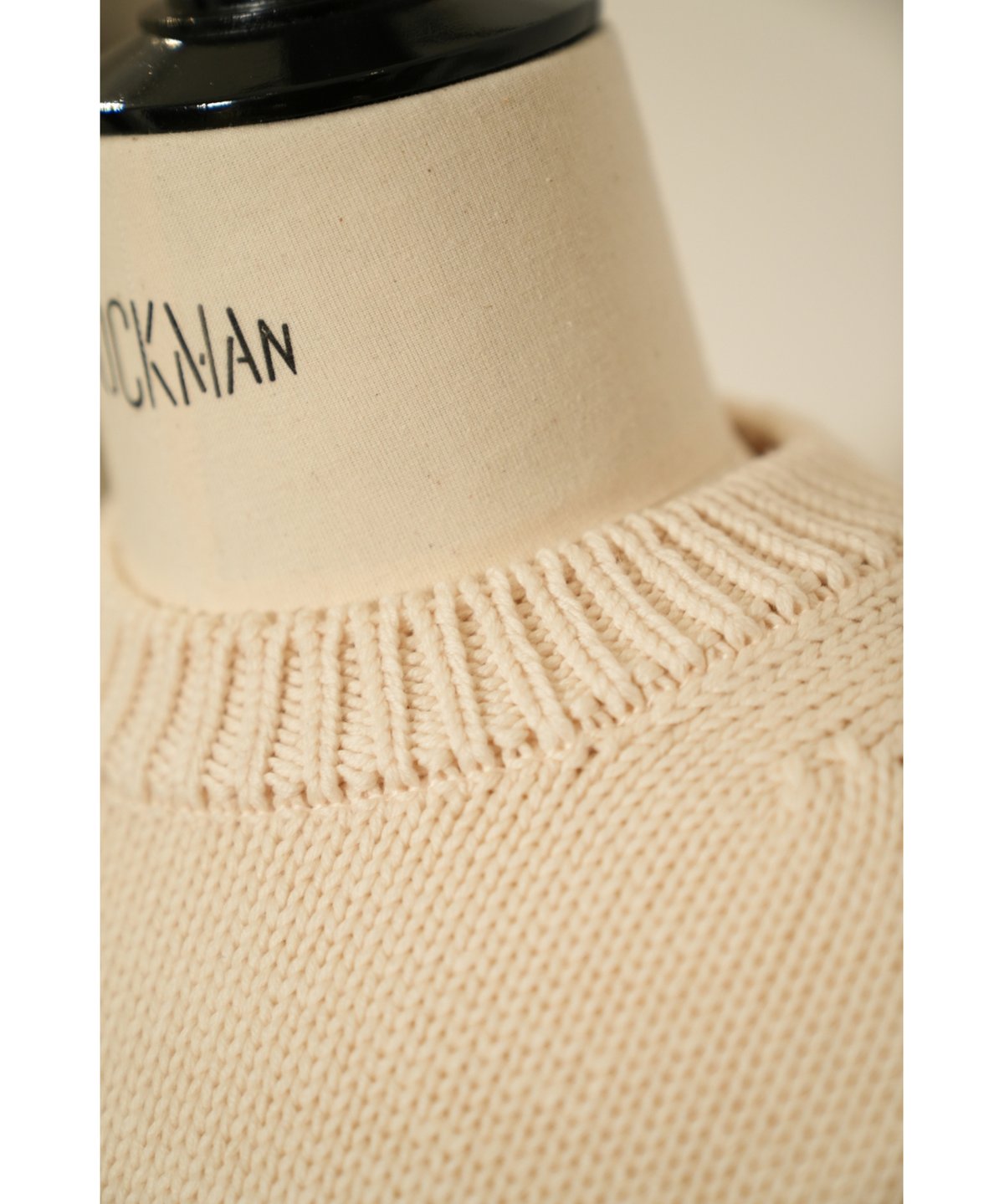 Olde H & Daughter WOOSTED WOOL CREW NECK P/O |