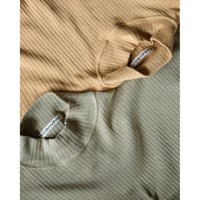 Olde Homesteader EXTRA COTTON RIB MOCK NECK S/S