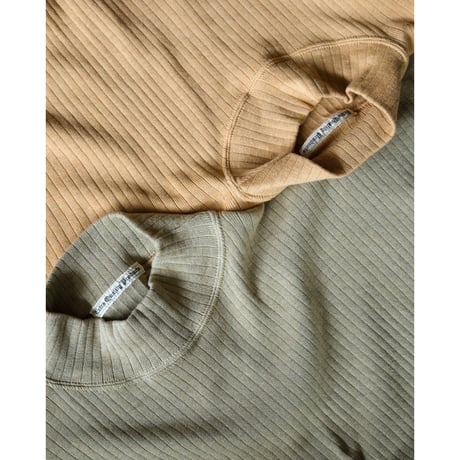 Olde Homesteader EXTRA COTTON RIB MOCK NECK S/S