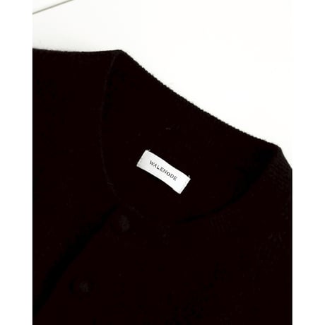 WALENODE  innocent YAK Henley-neck sweater
