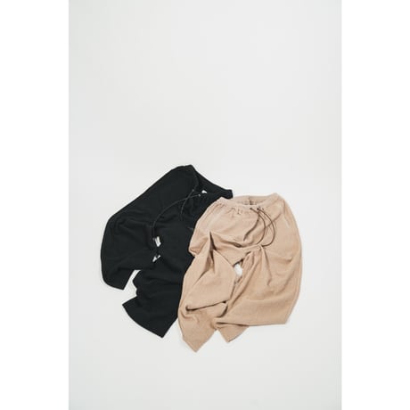 WALENODE  Paper boucle Ankle pants