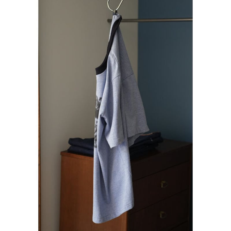 MAATEE&SONS Ex. M＆WOOLEE RINGER TEE (blue) | Mu