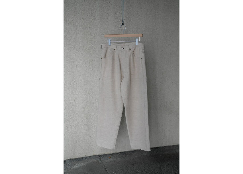 MAATEE&SONS LINEN PAINTER PANTS